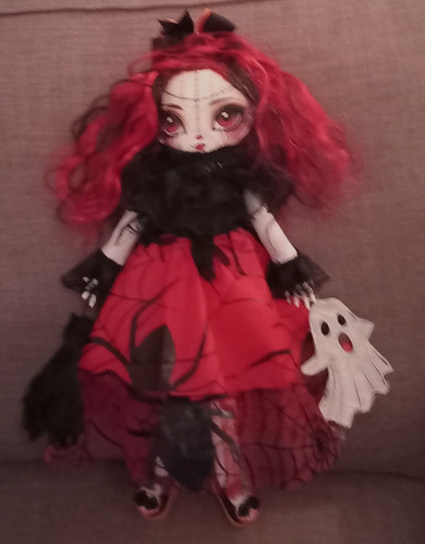 Gothic rag doll bambola - gothic,