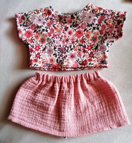 Shirt gonna per bambola - gonna,