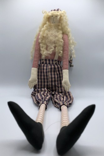 Bambola vintage primitiva - , arte